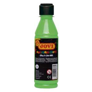 Flüssige Plakatfarbe phosphorescent 250ml Flasche, grün