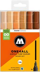 Acrylmarker One4All 227HS Wood Set