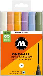 Molotow Acrylmarker One4All 227HS Pastel Modern Set