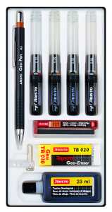 Tuschefüller mg1 pro Studio 4er-Set 9-teilig Stärken 0.1/0.2/0.3/0.5mm