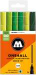 Molotow Acrylmarker One4All 127HS Green Set