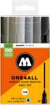 Molotow Acrylmarker One4All 127HS Grey Set