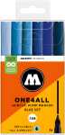 Molotow Acrylmarker One4All 127HS Blue Set