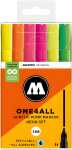 Molotow Acrylmarker One4All 127HS Neon Set