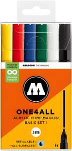 Molotow Acrylmarker One4All 127HS Basic Set 1