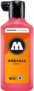 Molotow ONE4ALL™ Refill 180ml antistatik neonrot fluo