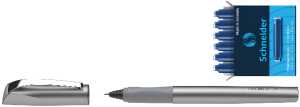 Set Tintenroller Ceod Shiny graphite/Tintenpatronen blau