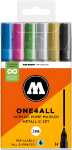 Molotow Acrylmarker One4All 127HS Metallic Set