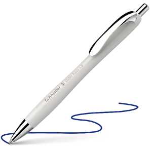 Schneider Kugelschreiber Slider Rave silver grey, Mine Slider 755 XB blau