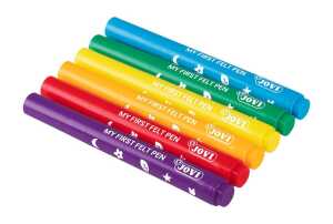 Jovi MY FIRST Faserschreiber 6er Schachtel, farbig sortiert