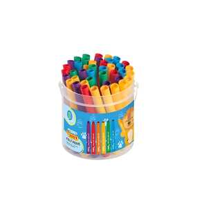 Jovi MY FIRST Dose mit 36 Faserschreiber, farbig sortiert