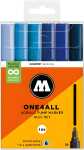 Molotow Acrylmarker One4All 227HS Blue Set