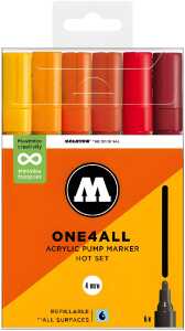 Molotow Acrylmarker One4All 227HS Hot Set