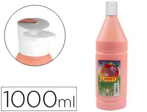 Flüssige Plakatfarbe 1000ml Flasche, beige