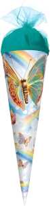 Roth Schultüte Rainbow Butterfly 50 cm