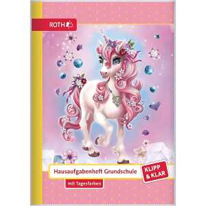 Roth KlippuKlar Grundschulaufgabenhefte Einhorn Beauty
