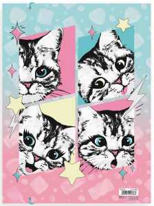 Roth Trendige Zeichenmappen A3 Sweet Cat