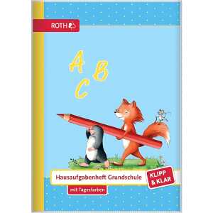 Roth Klipp&Klar Hausaufgabenheft Flinki & Schlau