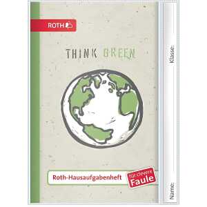Roth Roth-Hausaufgabenhefte - Teens für clevere Faule Think Green