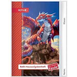 Roth Roth-Hausaufgabenhefte - Kids/Tiere für clevere Faule Robo Drache