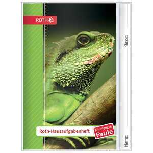 Roth Roth-Hausaufgabenhefte - Kids/Tiere für clevere Faule Leguan