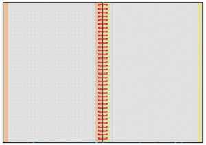 Roth Spiral Notizbuch mit fbg. Rändern A5 "Network"