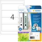 Herma Ordnerrückenschilder permanent 192 x 61 mm 20 Bl 80 Etik.