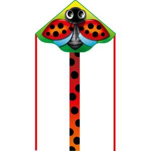Ecoline Kinderdrachen Simple Flyer Ladybug 120 cm