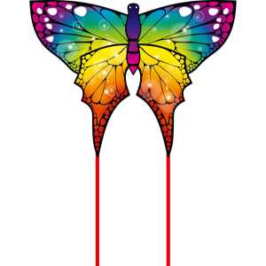 Ecoline Kinderdrachen Butterfly Rainbow 110 cm