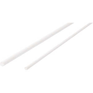 Drachenzubehör Fiberglas, weiß, Ø 6mm, Vollstab -- 2m