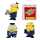 Moose Toys Despicable Me 4: 5cm Sammelfiguren 4er Pack - Sortiment