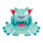 MrBeast Vinyl-Figuren - Glow Panther