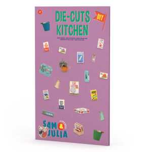 Sam & Julia Miniaturgegenstände aus Papier: Küche DIY-Set