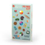 Sam & Julia Polymer-Modelliermasse Set mit 12 Farben