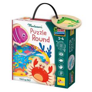 Montessori Holz-Puzzle - Round