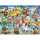 Wooden City Animal Postcards L