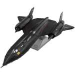 Metal Earth Luftfahrt SR-71 Blackbird green