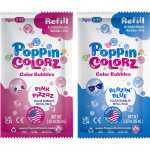 Beach Bubbles 8-Pack-Nachfüllpack Seifenblasenpistolen (Pink + Blau)