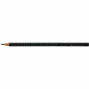 FABER-CASTELL Bleistift Grip 2001 B schwarz