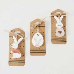 BOLTZE Dekoanhänger Letti 3fach sortiert