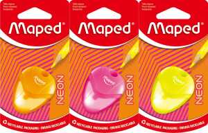 Maped Anspitzer mit Auffangdose für Stiftgröße 1 3fach sortiert