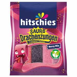 hitschler Fruchtgummi hitschies Saure Drachenzungen Berry Mix 125g