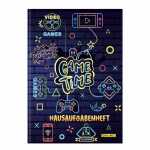 ONLINE Hausaufgabenheft Game Time 48 Blatt DIN A5