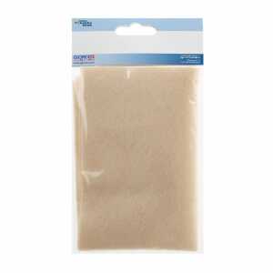 GLOREX Bastelfilz creme 20x30cm 250g
