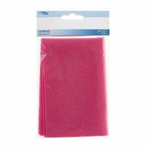 GLOREX Bastelfilz rosa 20x30cm 250g