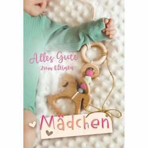 Kurt Eulzer Glückwunschkarte Geburt Alles Gute zum kleinen Mädchen