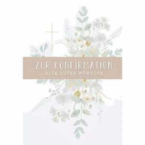 Kurt Eulzer Glückwunschkarte zur Konfirmation alle guten Wünsche