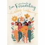 Kurt Eulzer Grußkarte Zum internationalen Frauentag...