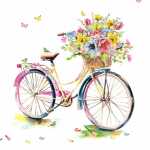 ti-flair Servietten Viaggio di Primavera 33x33cm 20...