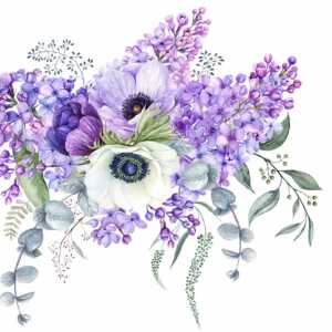 ti-flair Servietten Floraison Printanière 33x33cm 20 Stück